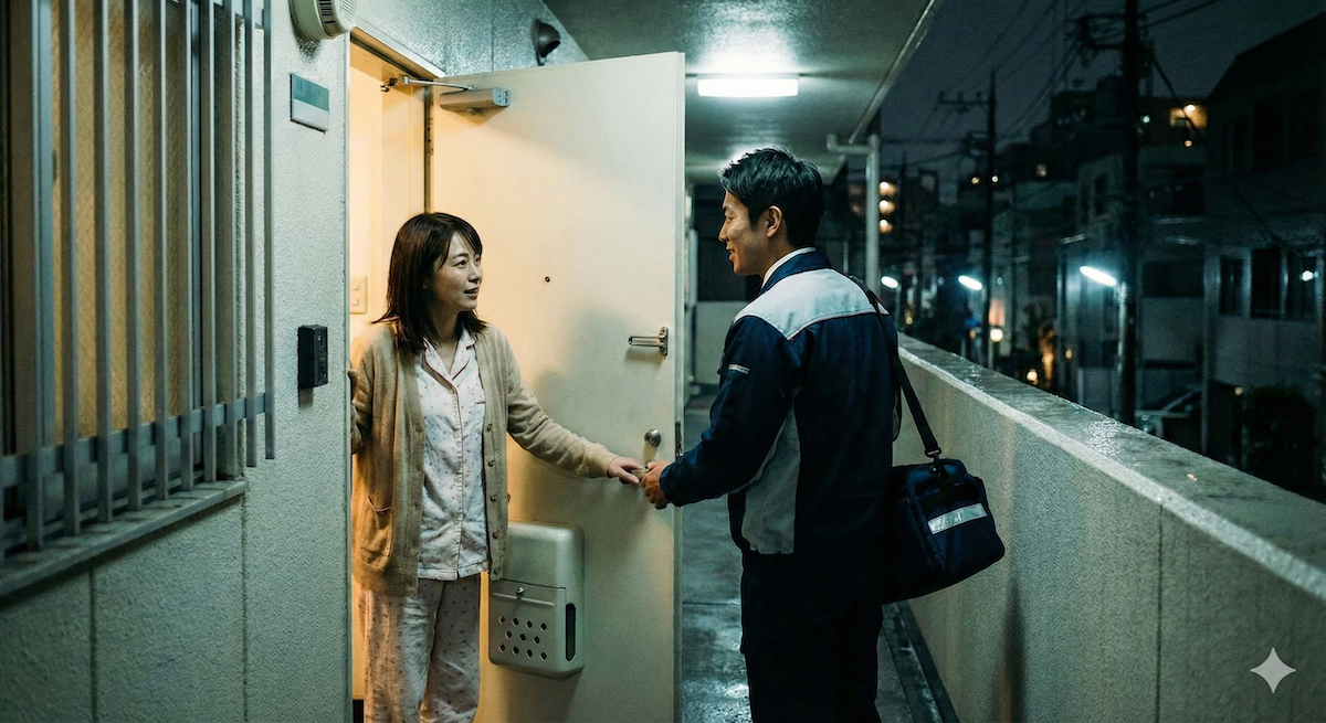 夜間・早朝の緊急駆けつけにも対応